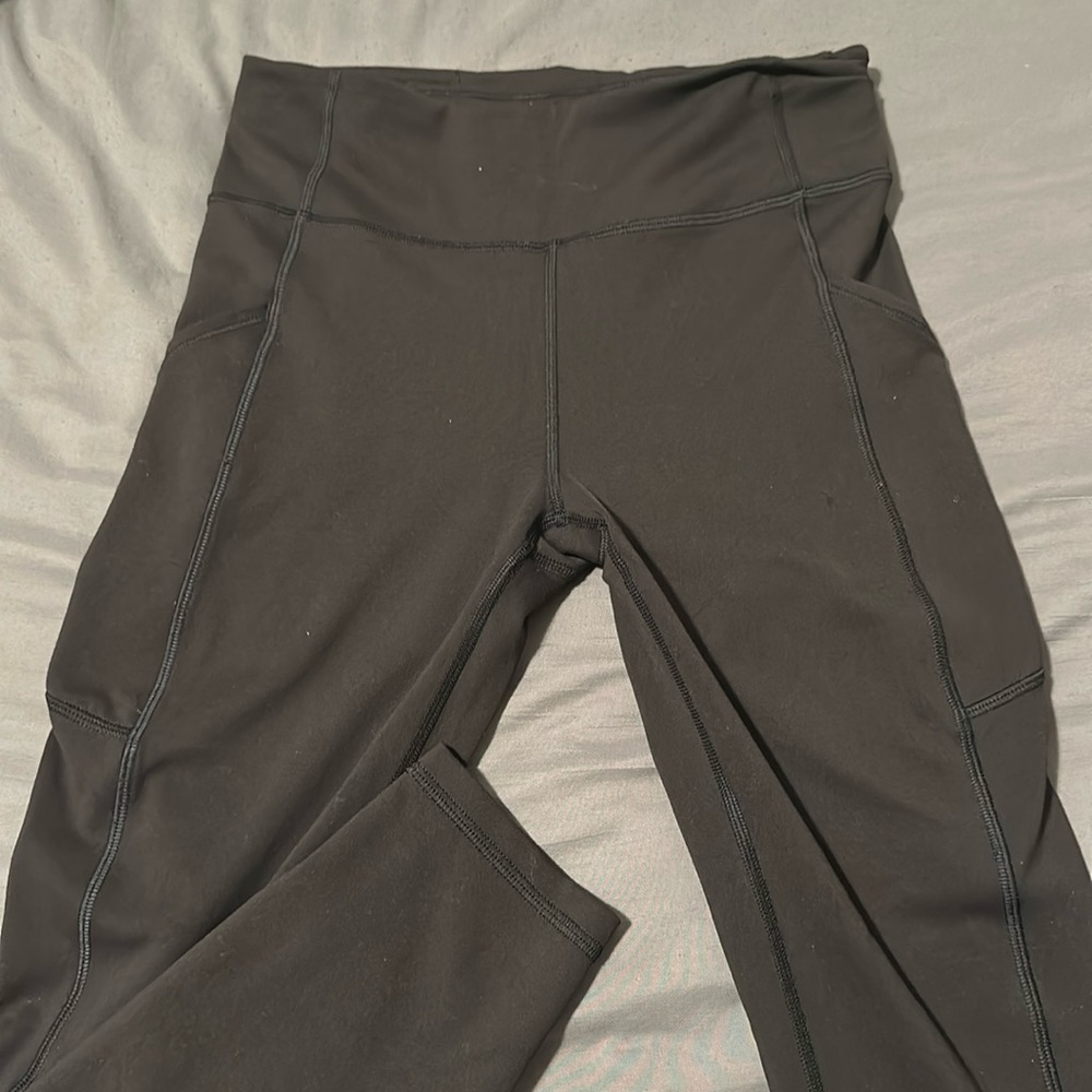 Lululemon 25” invigorate black high rise leggings